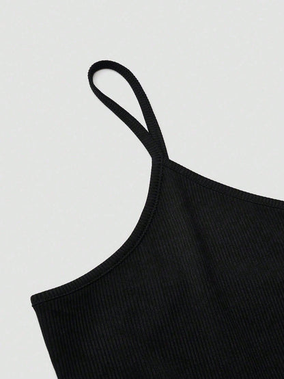 SHEIN LUNE Women's Floral Print Patchwork Slip Dress, Casual Vacation Style