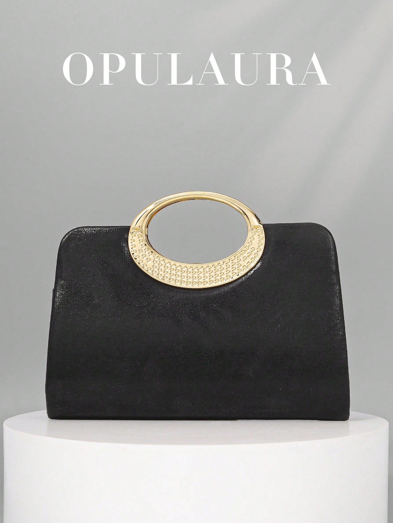 OpulAura Women's Fashion Sparkling Crystal Rhinestone Evening Clutch Bag, Glitzy Luxury Diamond Studded Formal Dress Purse, Suitable For Gala, Party, Birthday, Wedding, As Birthday Gift