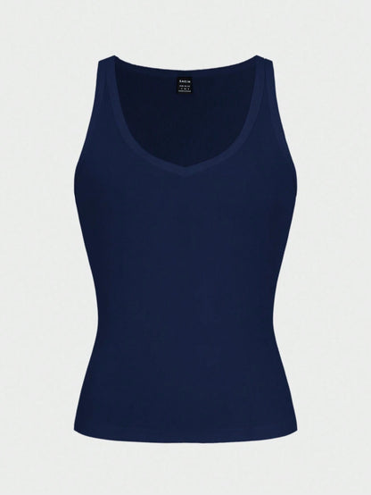 Chiquease Sexy Fitted Knit Sports Camisole Tank Top