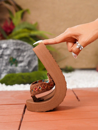 Popular Women's Fashionable Casual Thong Sandals, Lightweight And Comfortable Summer Outdoor White Flip Flops