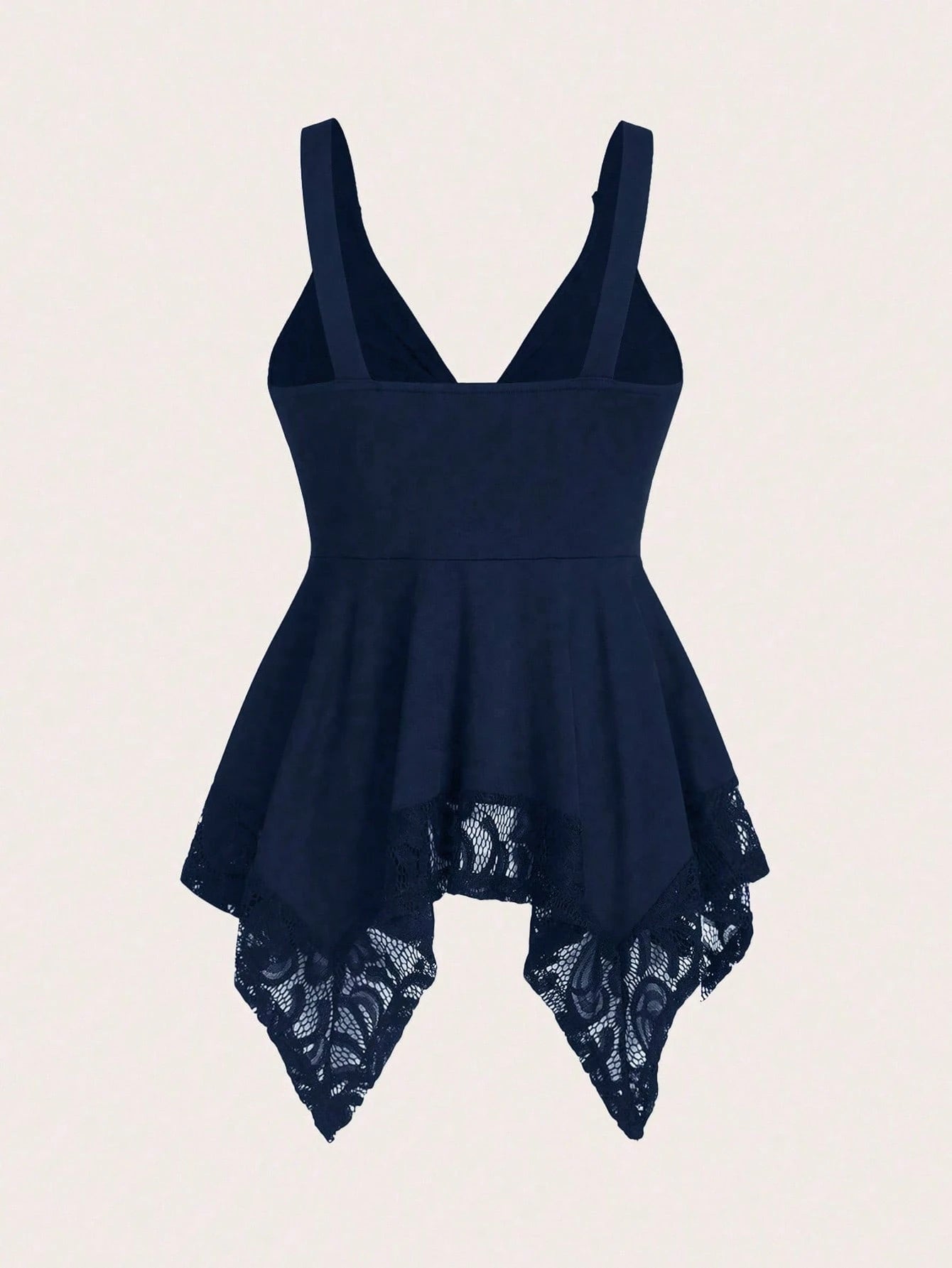 Sweetra Women Lace Decorated Heart Shaped And Floral Splicing Tank Top Y2K Outfit