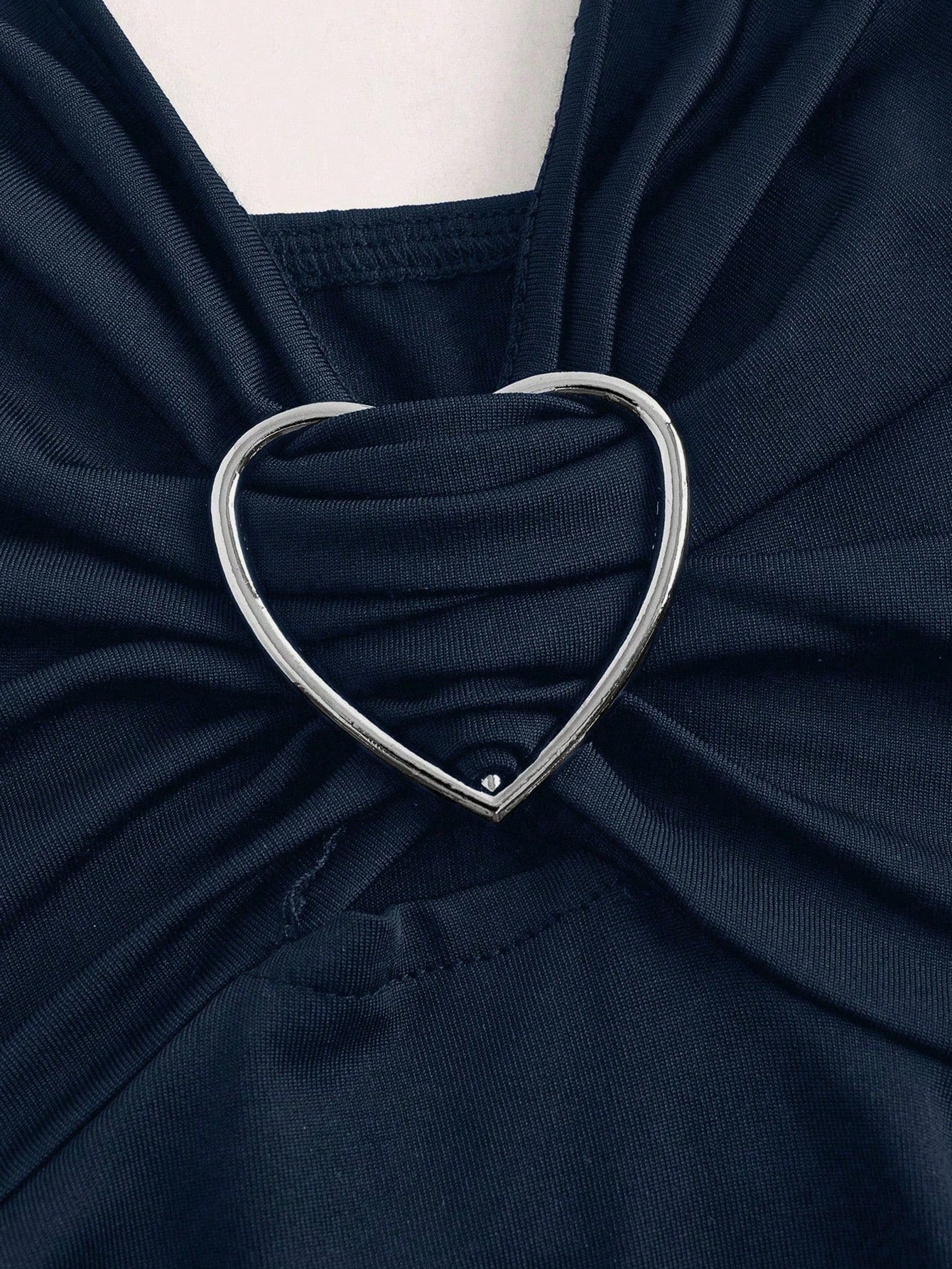 Sweetra Women Lace Decorated Heart Shaped And Floral Splicing Tank Top Y2K Outfit