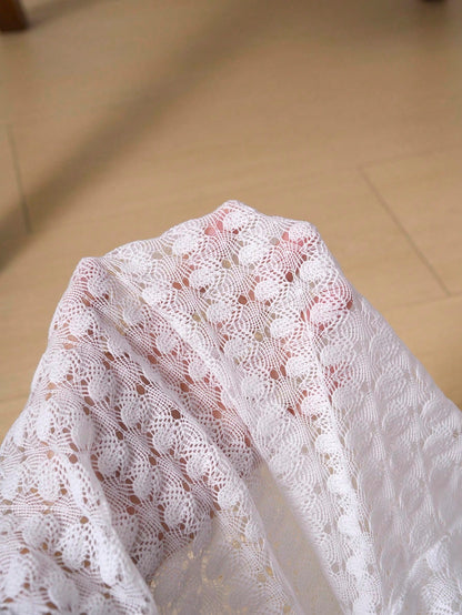 EMERY ROSE Women's Vacation Casual Solid Color Hollow-Out Knit Cardigan