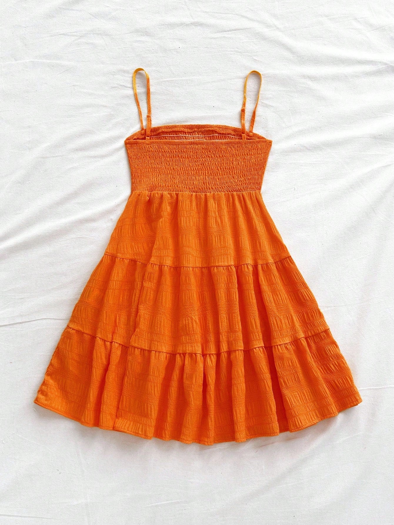 Soleia WYWH Women Spring Break Solid Ruffle Hem Cami Blue Dress,Summer Dresses For Women