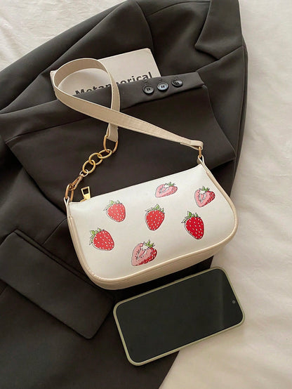 Lightweight,Business Casual Mini Crocodile Embossed Chain Bag For Teen Girls Women College Students,Rookies & White-Collar Workers Perfect For Office,College,Work ,Business,Commute,Outdoors, Travel, Outings, Animal Print Women Bag