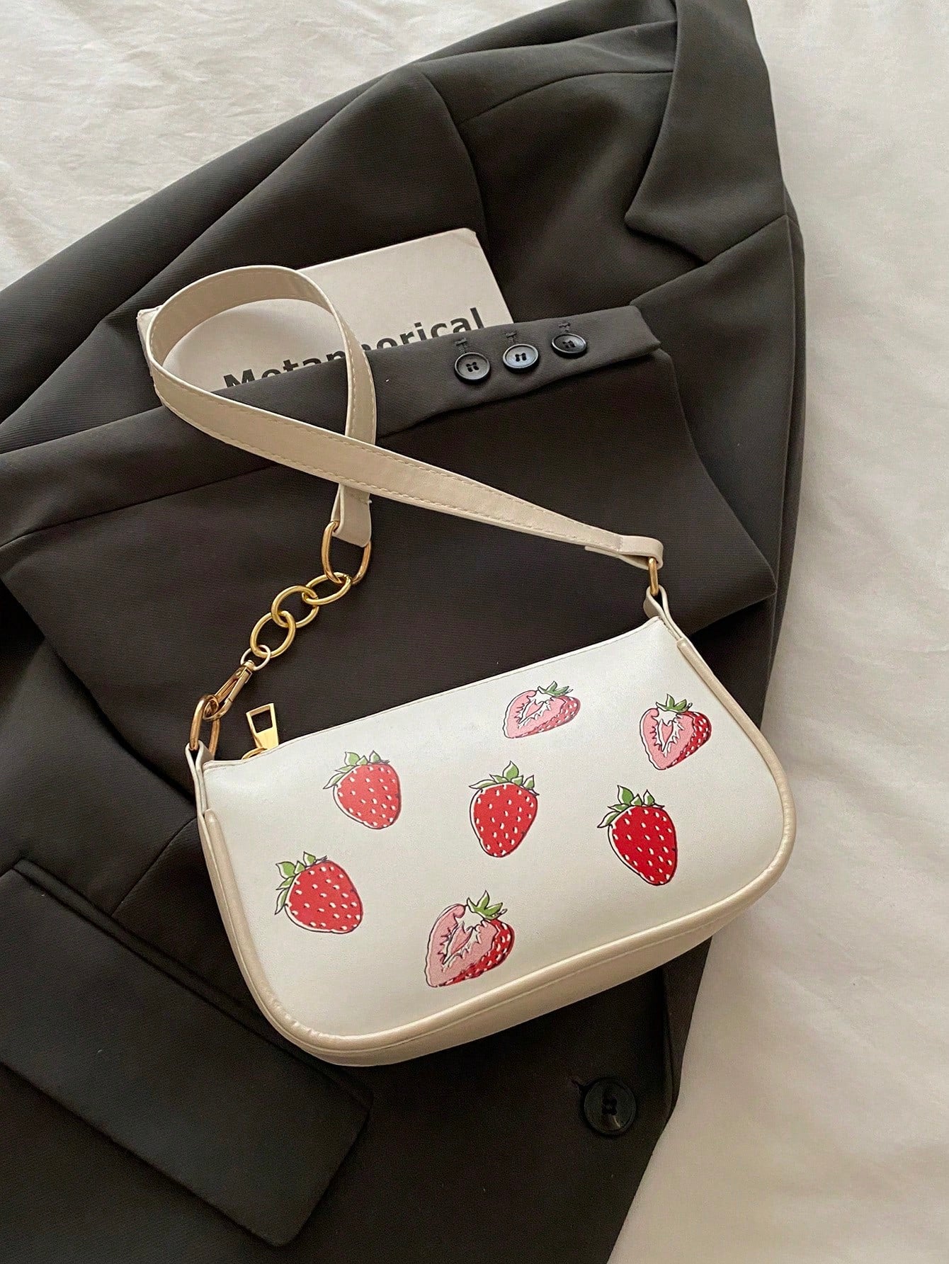 Lightweight,Business Casual Mini Crocodile Embossed Chain Bag For Teen Girls Women College Students,Rookies & White-Collar Workers Perfect For Office,College,Work ,Business,Commute,Outdoors, Travel, Outings, Animal Print Women Bag