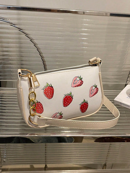 Lightweight,Business Casual Mini Crocodile Embossed Chain Bag For Teen Girls Women College Students,Rookies & White-Collar Workers Perfect For Office,College,Work ,Business,Commute,Outdoors, Travel, Outings, Animal Print Women Bag