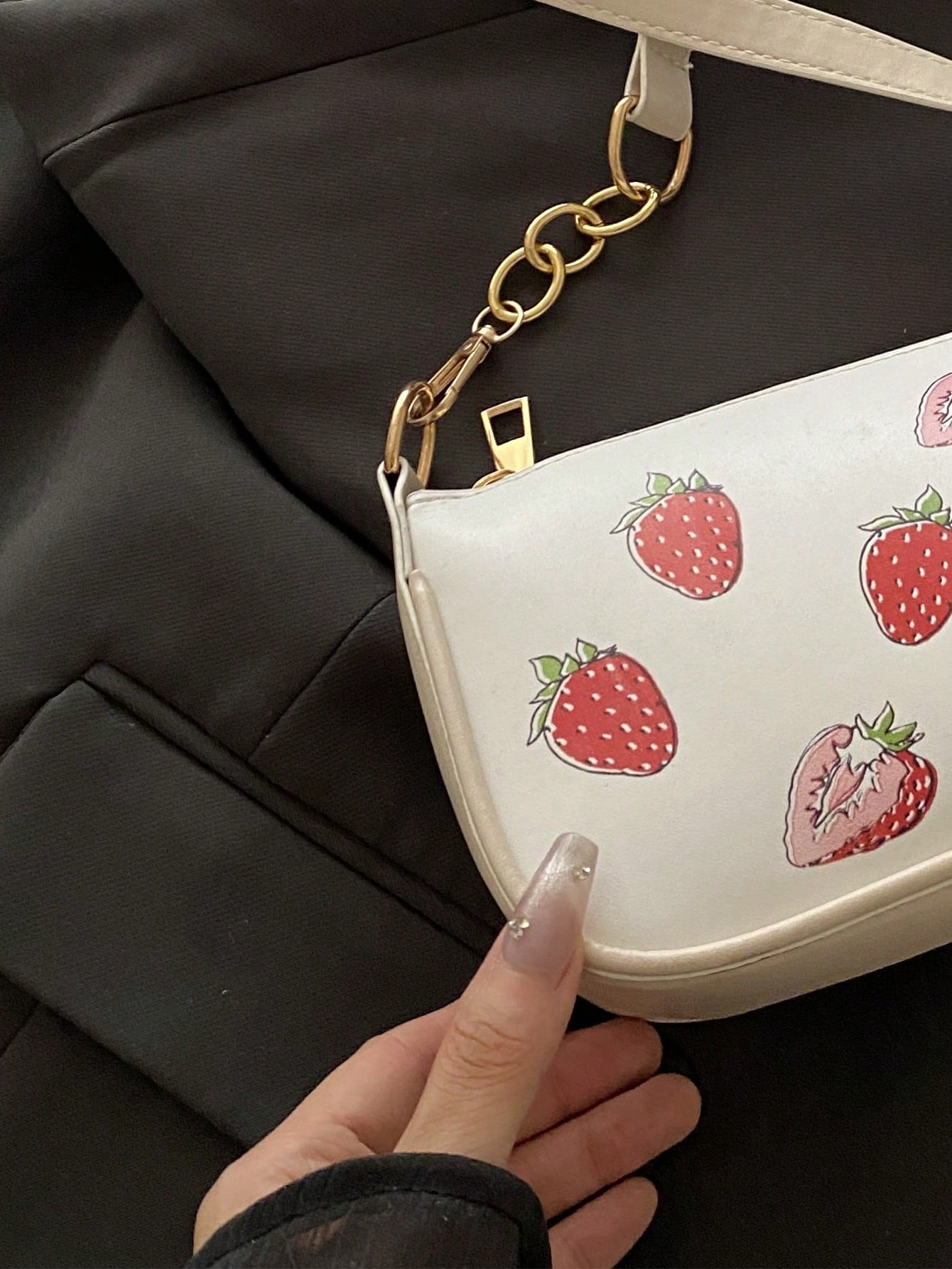 Lightweight,Business Casual Mini Crocodile Embossed Chain Bag For Teen Girls Women College Students,Rookies & White-Collar Workers Perfect For Office,College,Work ,Business,Commute,Outdoors, Travel, Outings, Animal Print Women Bag