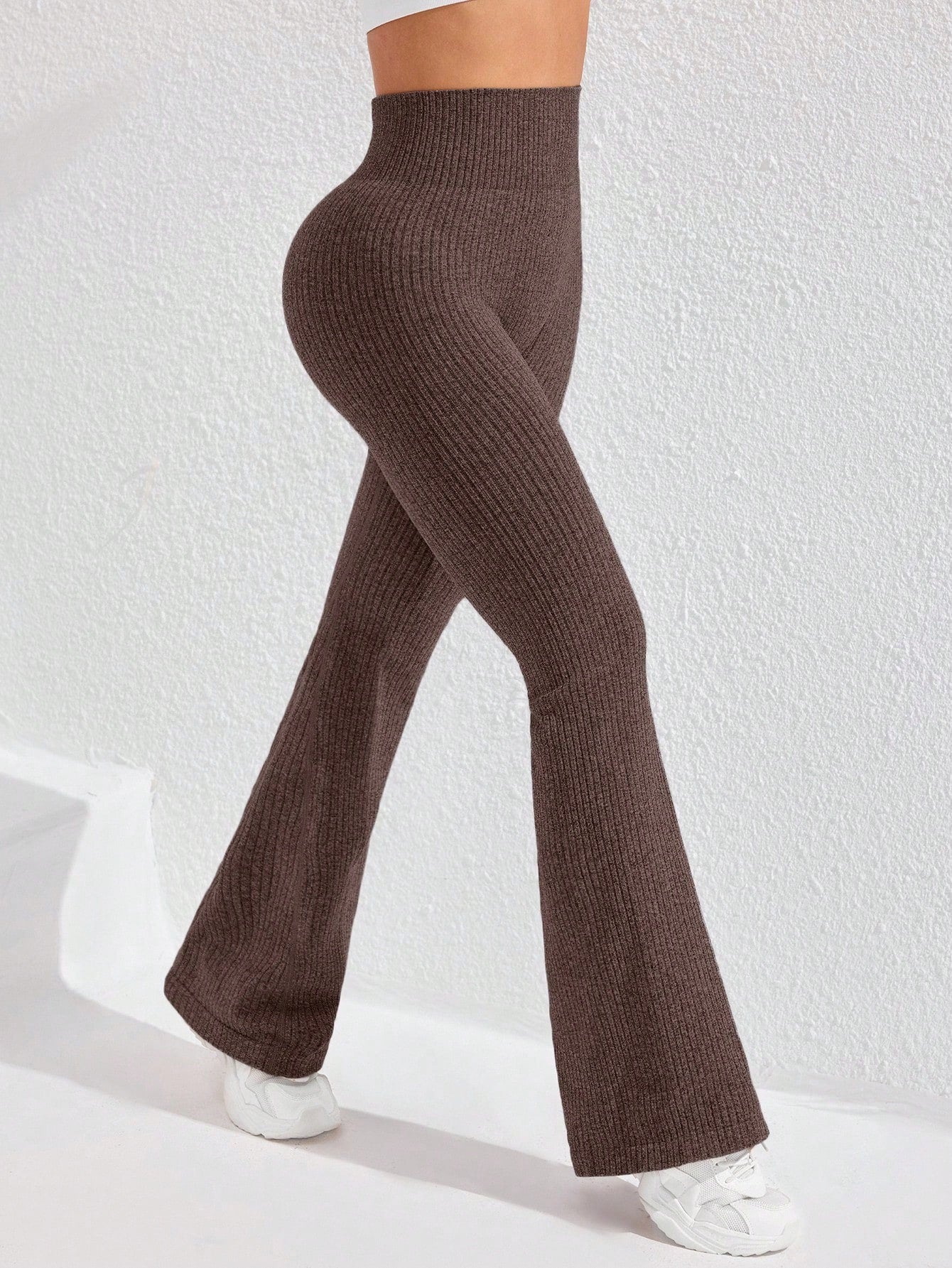 Gameset SHEIN Sport Women's High Waist Flare Seamless Yoga Leggings