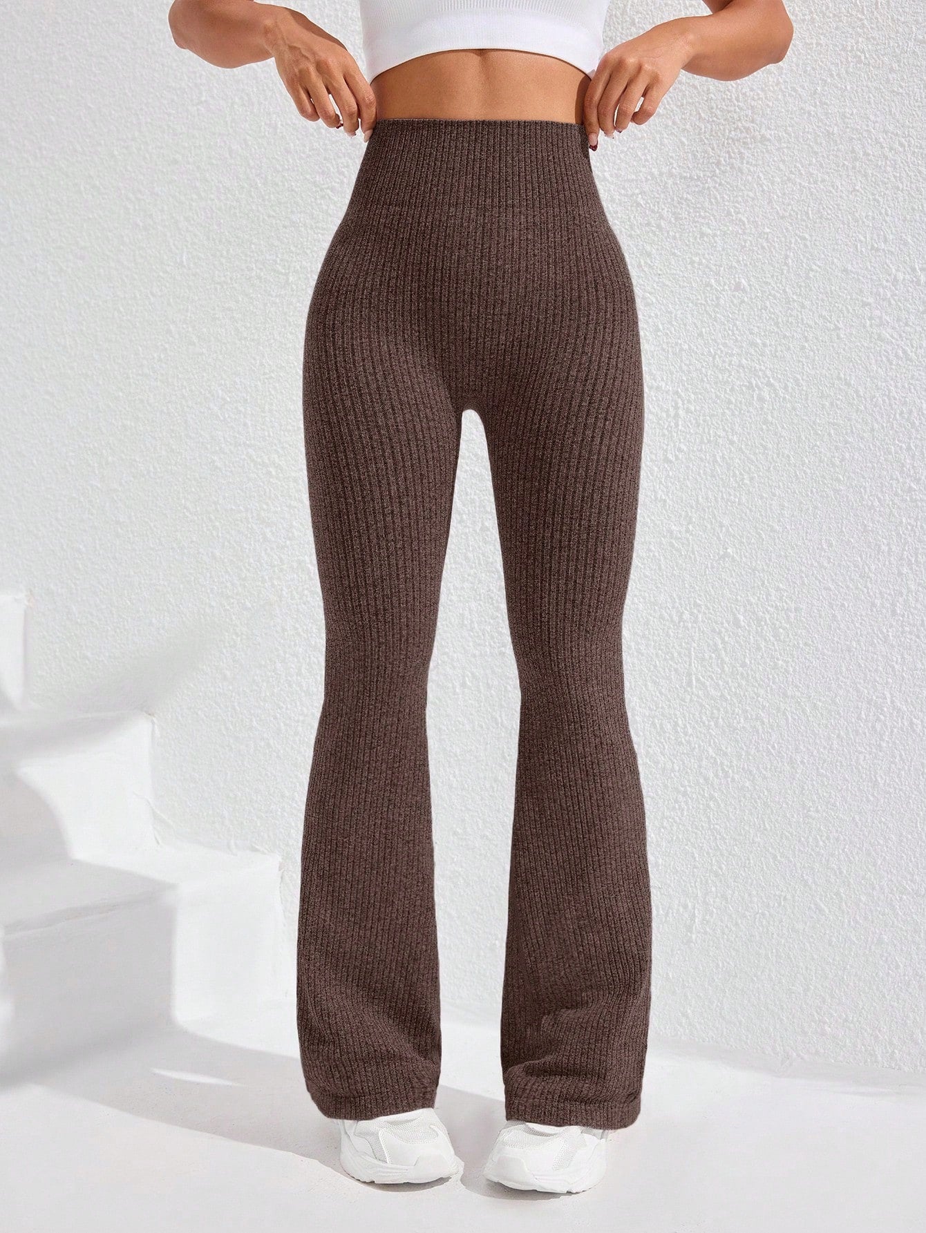 Gameset SHEIN Sport Women's High Waist Flare Seamless Yoga Leggings