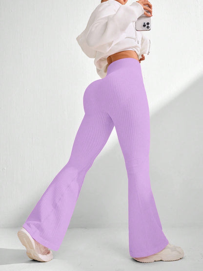 Gameset SHEIN Sport Women's High Waist Flare Seamless Yoga Leggings