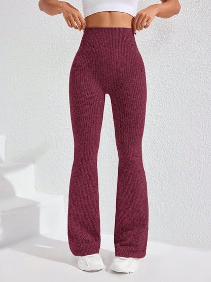 Gameset SHEIN Sport Women's High Waist Flare Seamless Yoga Leggings