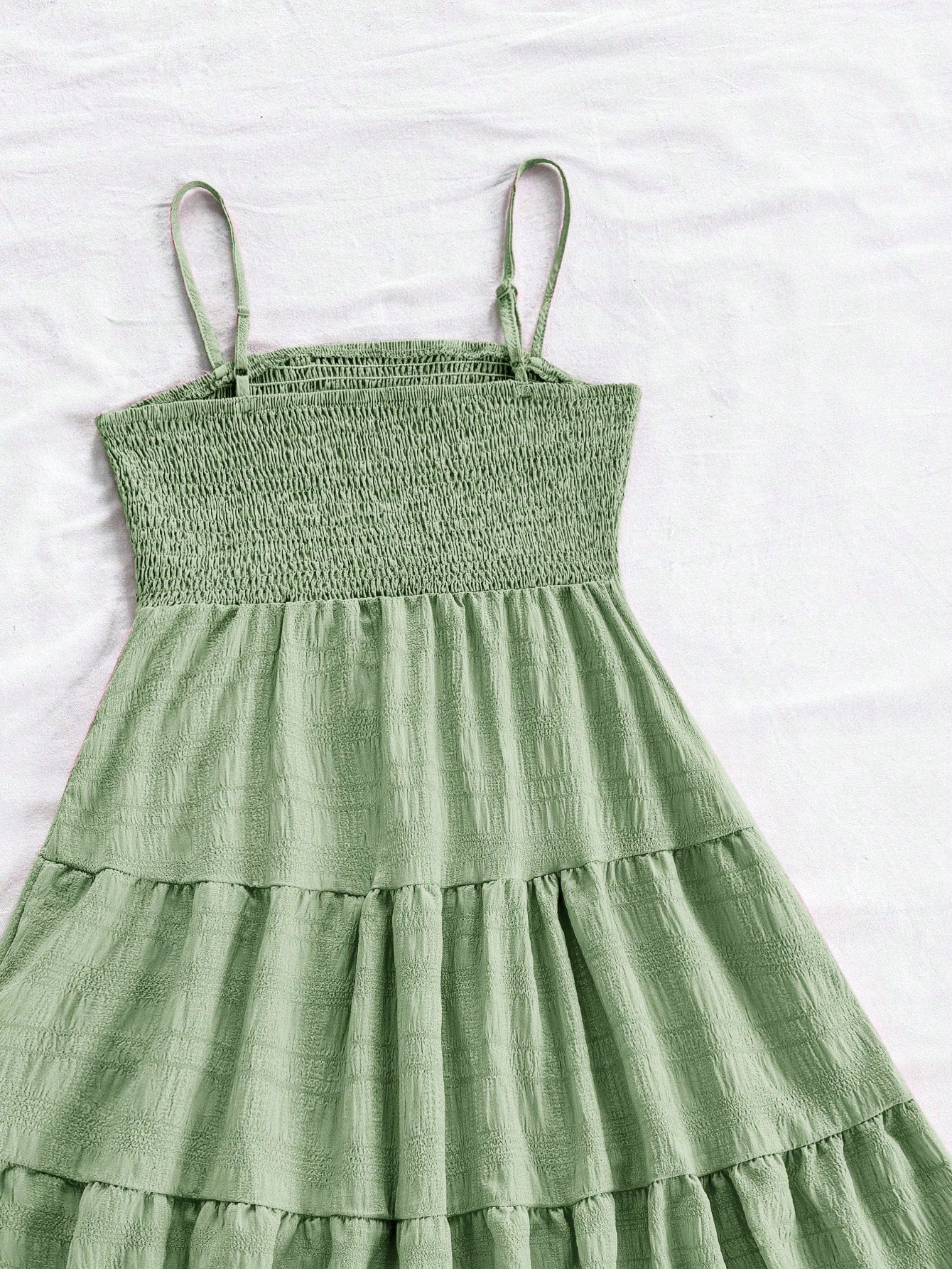 Soleia WYWH Women Spring Break Solid Ruffle Hem Cami Blue Dress,Summer Dresses For Women