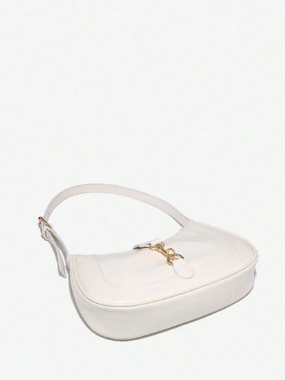 1pc Novachic Women Floral Fabric Casual Shoulder Bag, Zipper Closure, Vintage Style, Underarm Bag, Suitable For Various Occasions