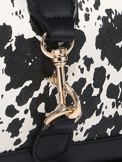 1pc Novachic Women Floral Fabric Casual Shoulder Bag, Zipper Closure, Vintage Style, Underarm Bag, Suitable For Various Occasions