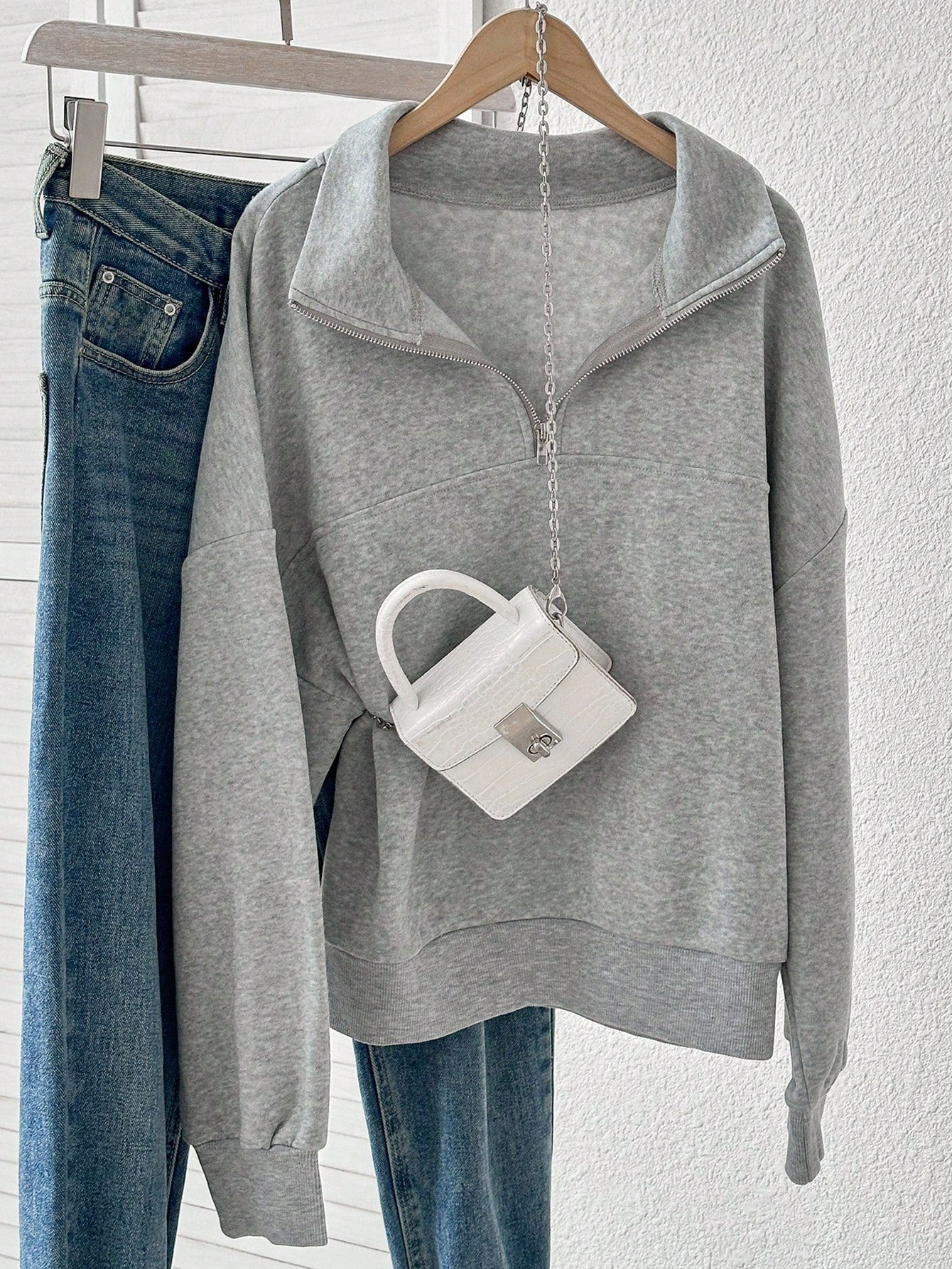 INAWLY Women's Loose Split Zip-Up Hoodie,Graduation,Teacher,Back To School Pullover Fall