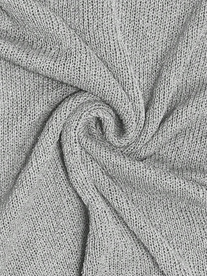 Fashionable & Elegant Loose Knit Cardigan Shawl, Women, Oversized Fit, Lightweight, Stylish, Suitable For Spring/Summer Everyday, Casual Travel, Beach