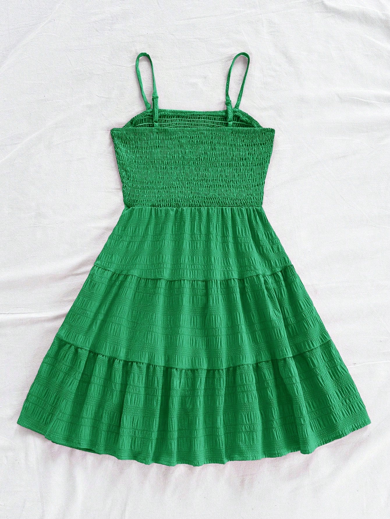 Soleia WYWH Women Spring Break Solid Ruffle Hem Cami Blue Dress,Summer Dresses For Women