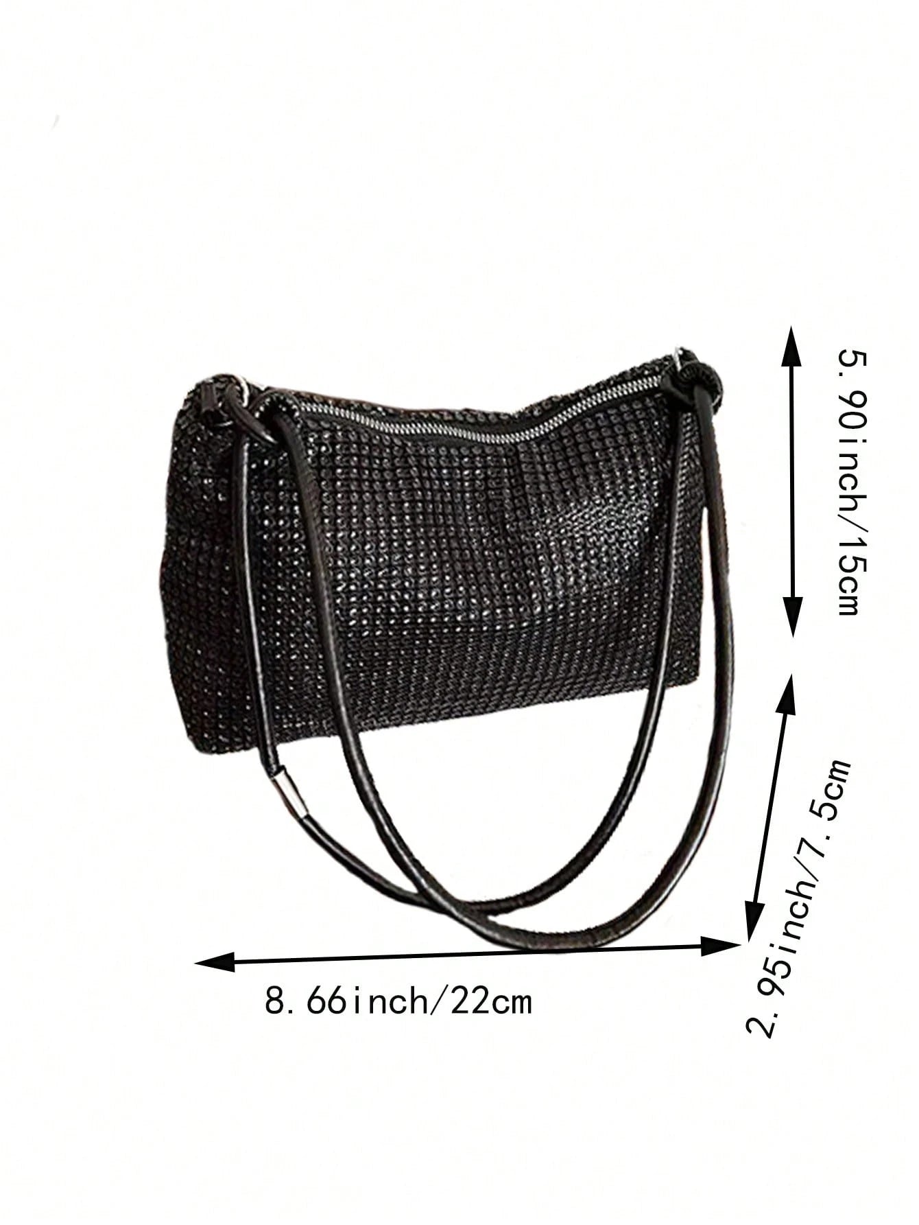 Popular Bag Women's New Fashion Korean Version Handbag All Shoulder Small Square Bag