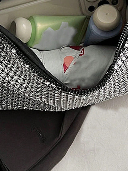 Popular Bag Women's New Fashion Korean Version Handbag All Shoulder Small Square Bag