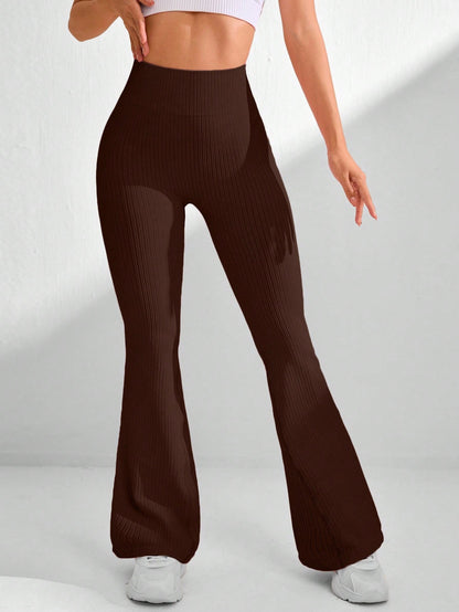 Gameset SHEIN Sport Women's High Waist Flare Seamless Yoga Leggings