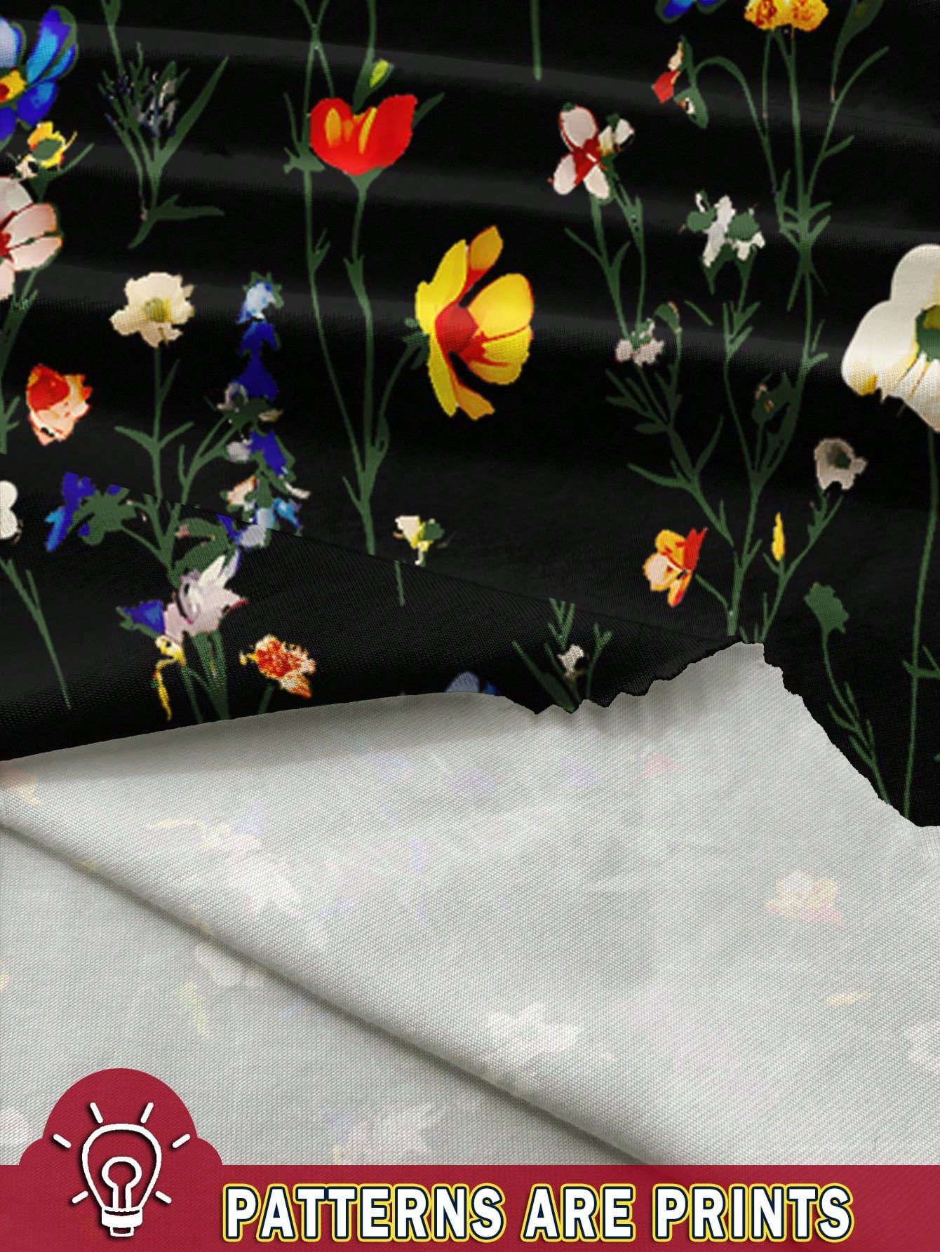 EMERY ROSE Women's Casual Tie-Dye Camisole Dress For Vacation,Sun Dress