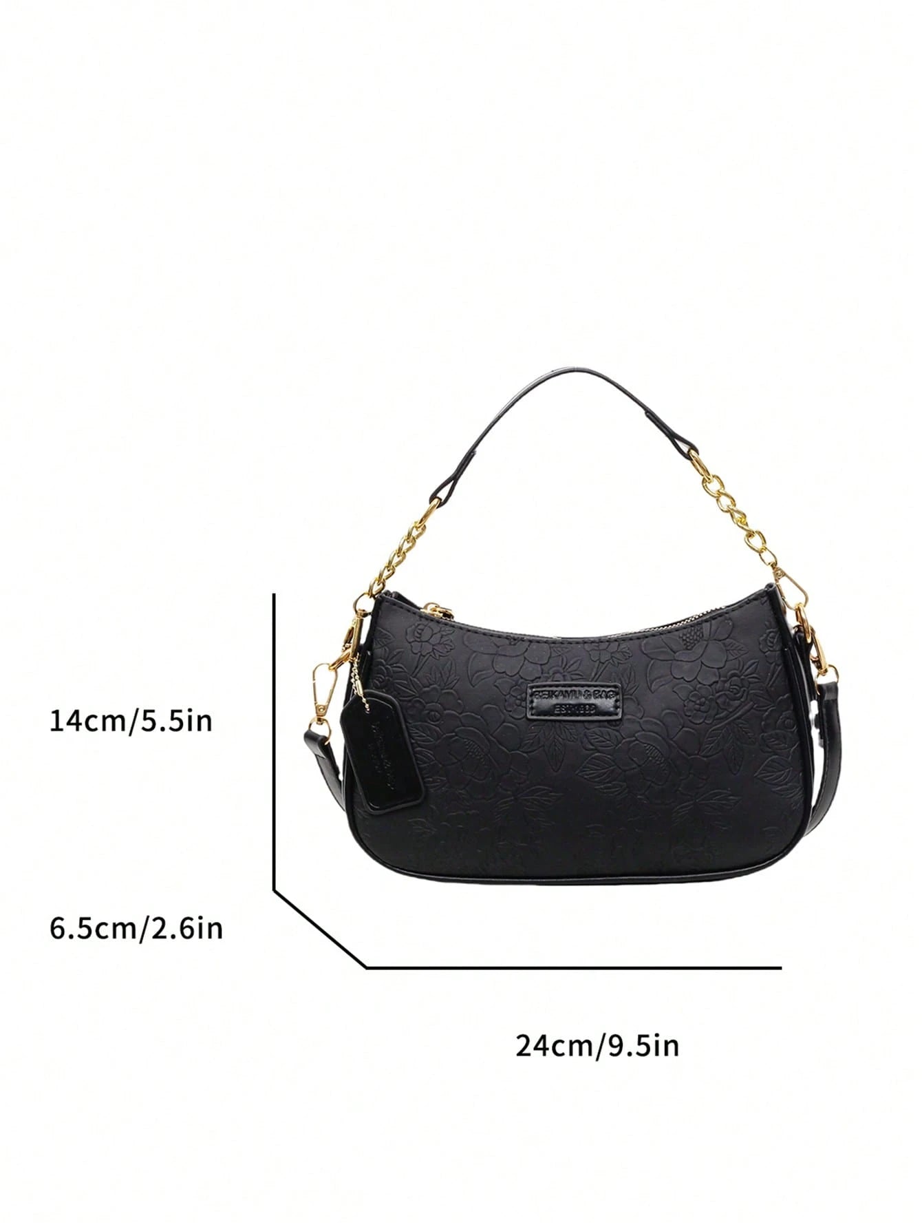 1pc Solid Color PU Leather Shoulder Bag For Women, Versatile Crossbody Bag For Commuting, Adjustable Shoulder Strap