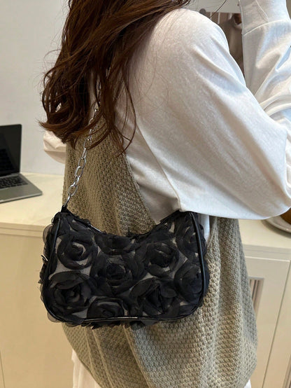 Lightweight,Business Casual Mini Crocodile Embossed Chain Bag For Teen Girls Women College Students,Rookies & White-Collar Workers Perfect For Office,College,Work ,Business,Commute,Outdoors, Travel, Outings, Animal Print Women Bag