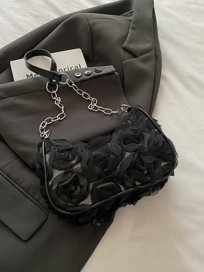 Lightweight,Business Casual Mini Crocodile Embossed Chain Bag For Teen Girls Women College Students,Rookies & White-Collar Workers Perfect For Office,College,Work ,Business,Commute,Outdoors, Travel, Outings, Animal Print Women Bag