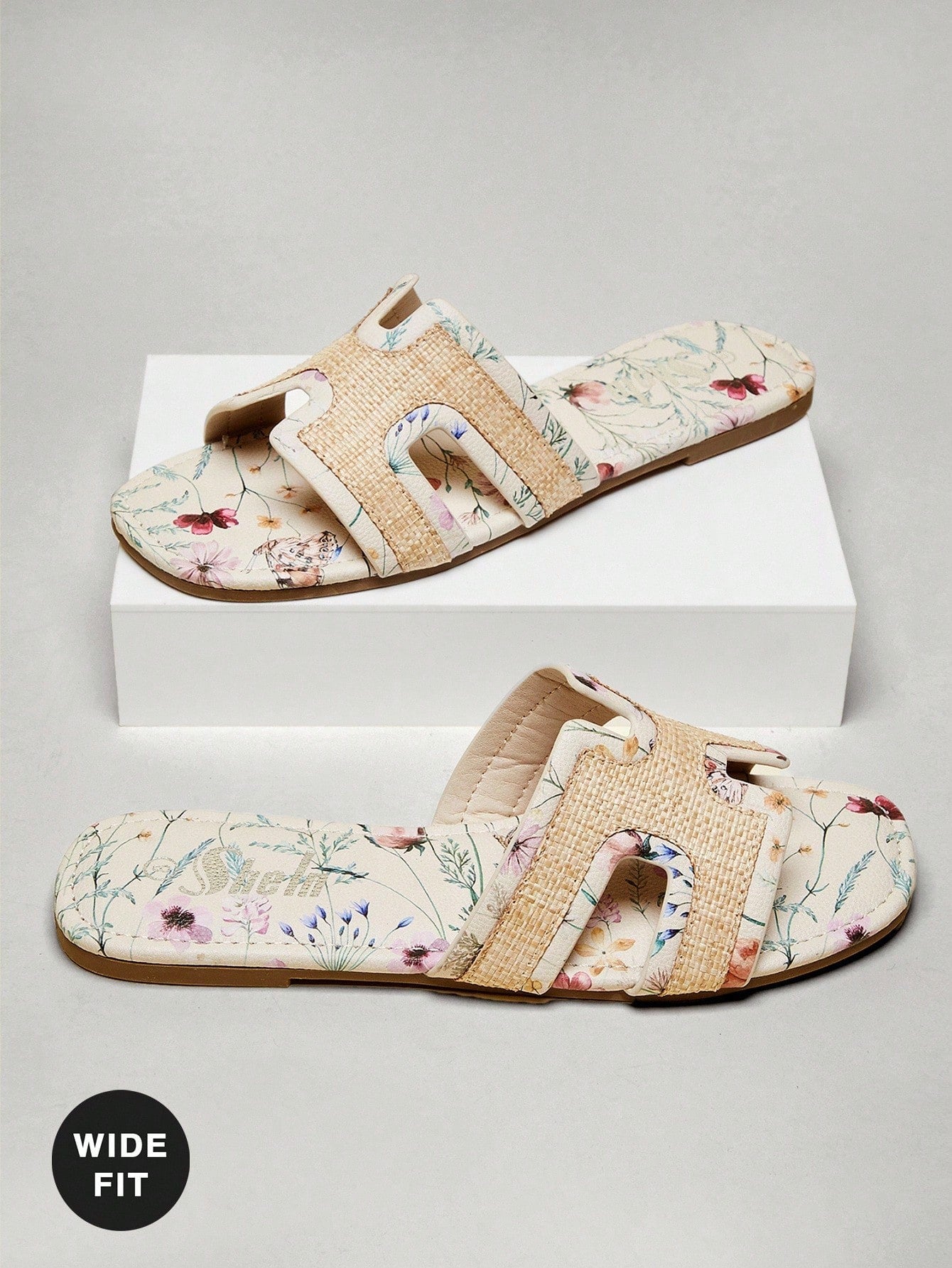 SHUZIA Women Woven Bohemian Style Flat Sandals, Perfect For Vacation And Travel Summer Shoes Spring Shoes Spring Break Easter Mother's Day Present