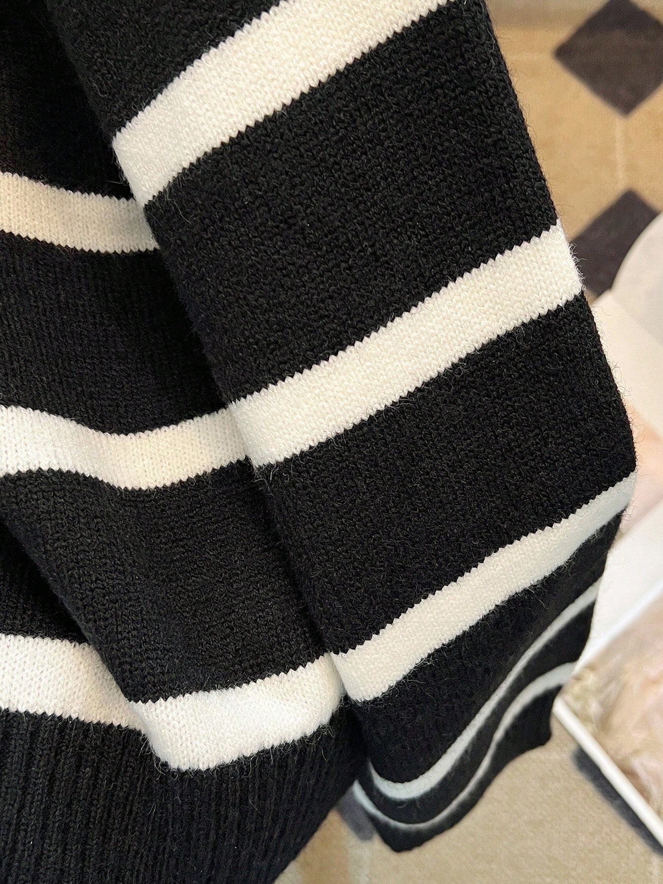 New Autumn/Winter Women Striped Zipper Turtleneck Sweater, Fashion Minimalist Pullover Classic Style,Long Sleeve Tops