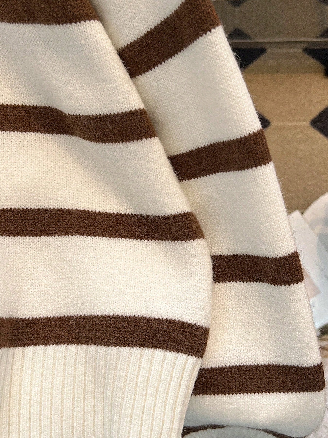 New Autumn/Winter Women Striped Zipper Turtleneck Sweater, Fashion Minimalist Pullover Classic Style,Long Sleeve Tops