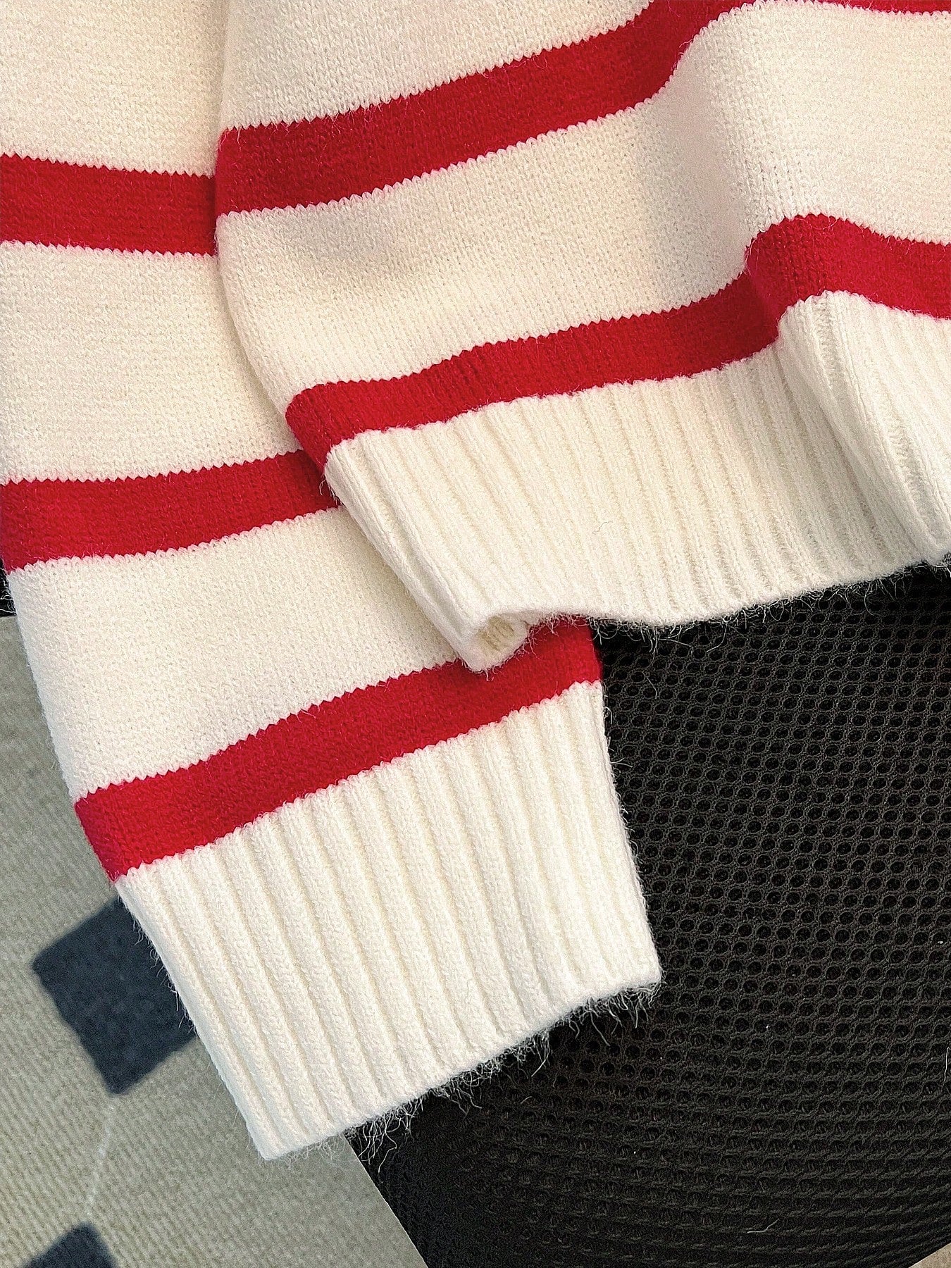 New Autumn/Winter Women Striped Zipper Turtleneck Sweater, Fashion Minimalist Pullover Classic Style,Long Sleeve Tops