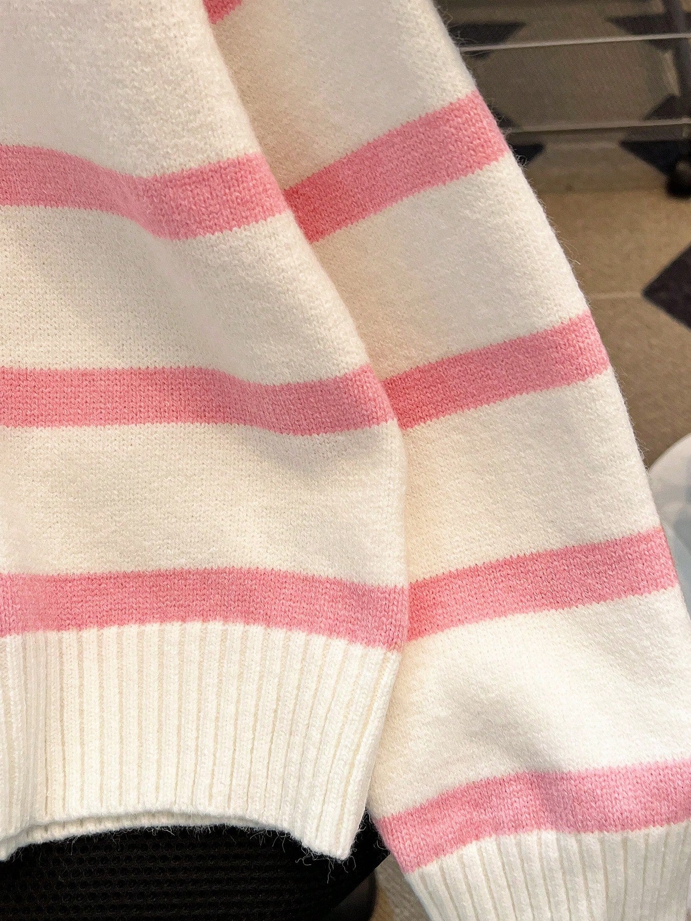 New Autumn/Winter Women Striped Zipper Turtleneck Sweater, Fashion Minimalist Pullover Classic Style,Long Sleeve Tops