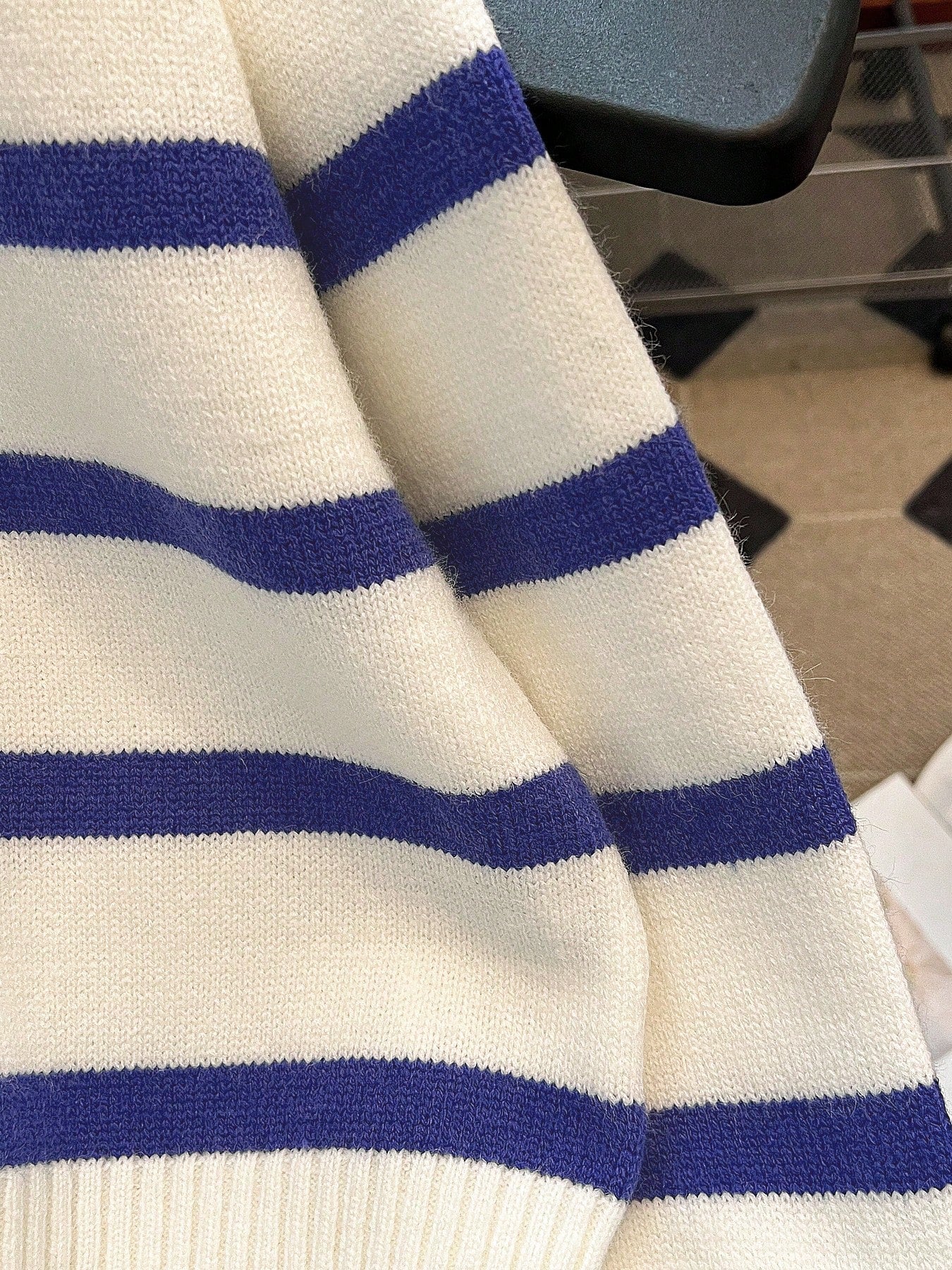 New Autumn/Winter Women Striped Zipper Turtleneck Sweater, Fashion Minimalist Pullover Classic Style,Long Sleeve Tops