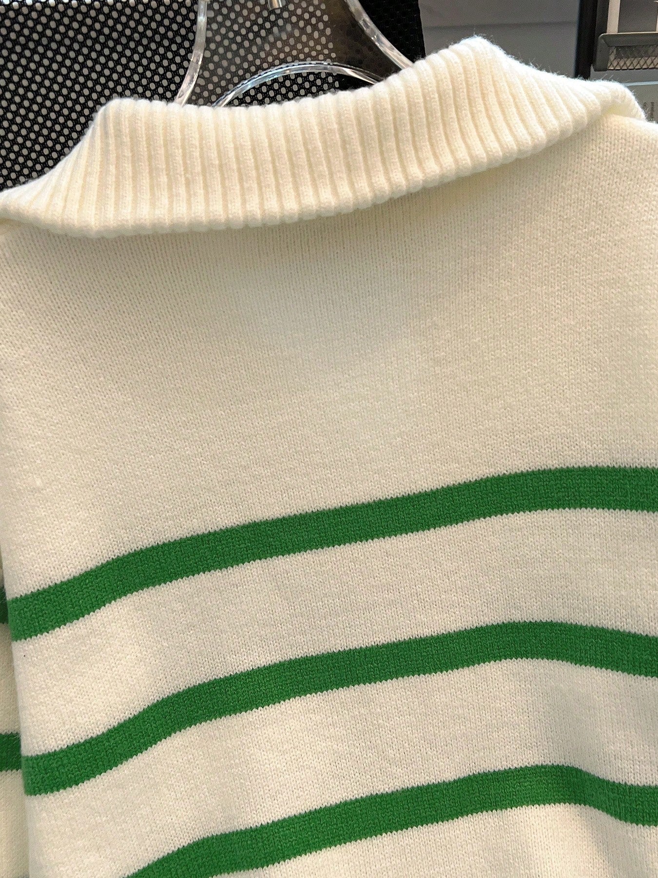 New Autumn/Winter Women Striped Zipper Turtleneck Sweater, Fashion Minimalist Pullover Classic Style,Long Sleeve Tops