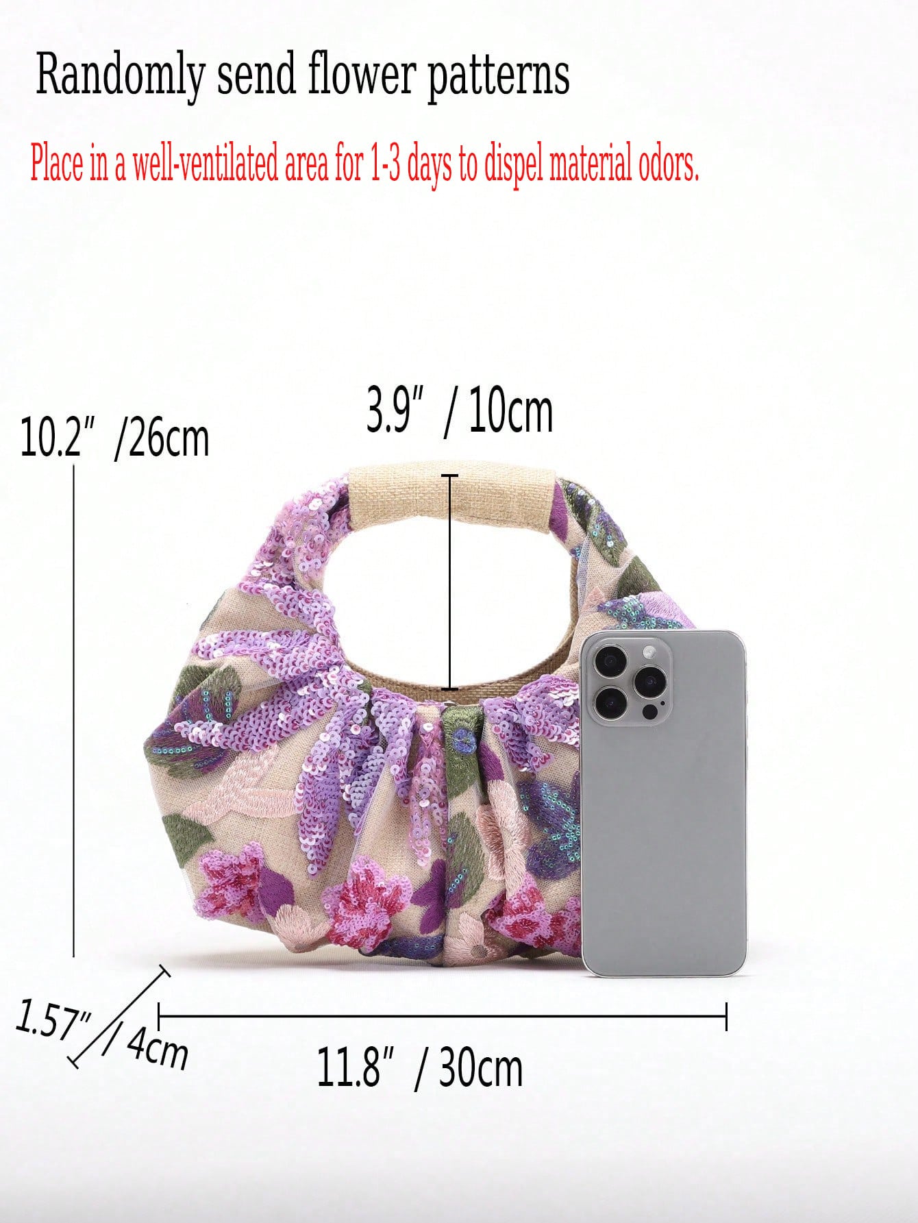 2024 Spring New Arrival Women Handbag, One Piece Of Solid Color Pearl Glossy PU Cloud Bag, Fashionable And Concise Stitching Design With Elegant Elegant For Lady, Foldable And Wrinkled Bag Style.