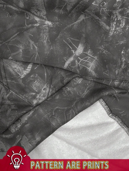 INAWLY Women's Casual Branch Print Long Sleeve Loose Hooded Sweatshirt,Graduation,Teacher,Back To School Pullover Fall