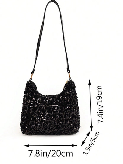 Popular Bag Women's New Fashion Korean Version Handbag All Shoulder Small Square Bag