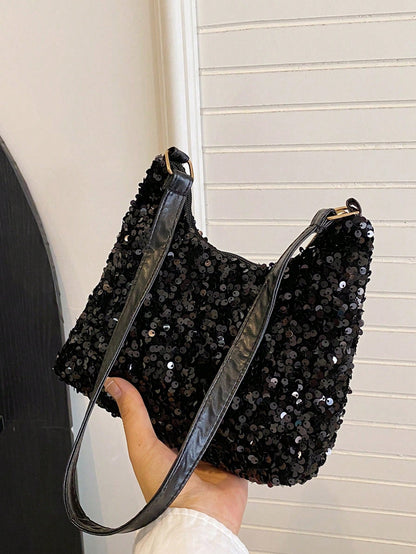 Popular Bag Women's New Fashion Korean Version Handbag All Shoulder Small Square Bag