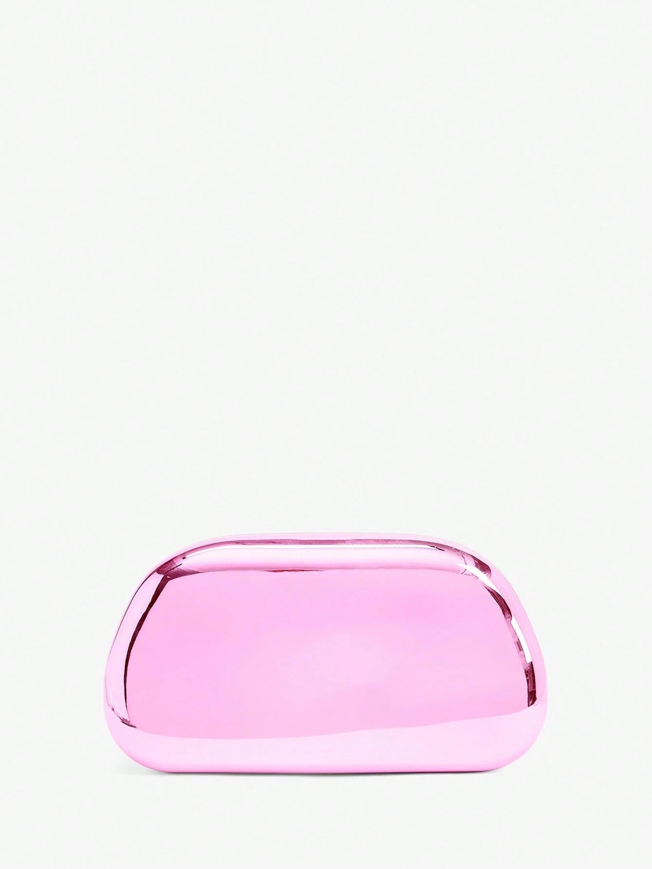 SHEIN BAE Women's Fashionable Metallic Effect Evening Party Clutch Bag, Perfectly Matching With Bridal Party, Party Bags,Perfect For Party Wedding Prom Dinner/Banquet Matching With Holiday Party Dress Evening Dress & Sequin Dress