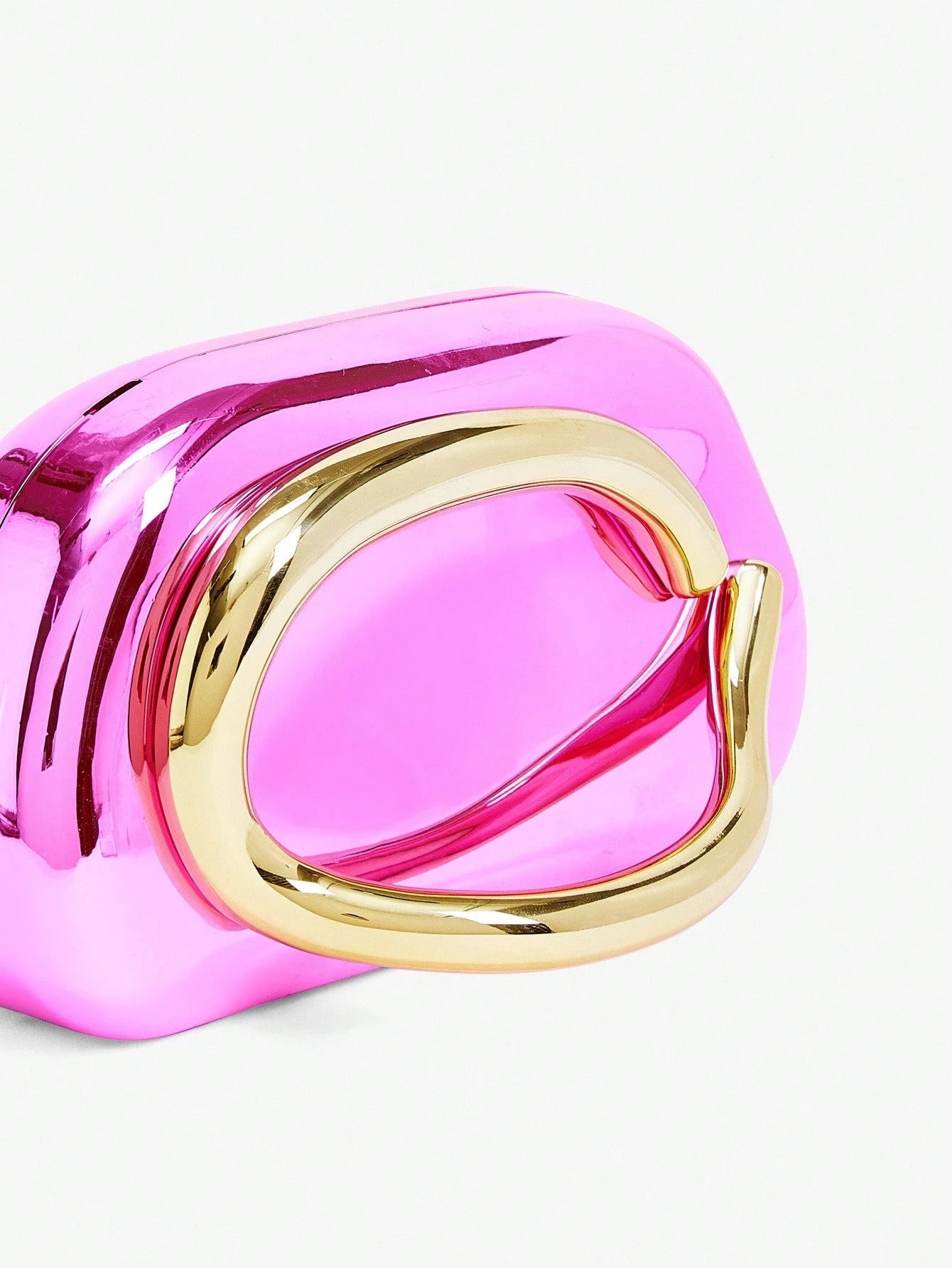 SHEIN BAE Women's Fashionable Metallic Effect Evening Party Clutch Bag, Perfectly Matching With Bridal Party, Party Bags,Perfect For Party Wedding Prom Dinner/Banquet Matching With Holiday Party Dress Evening Dress & Sequin Dress