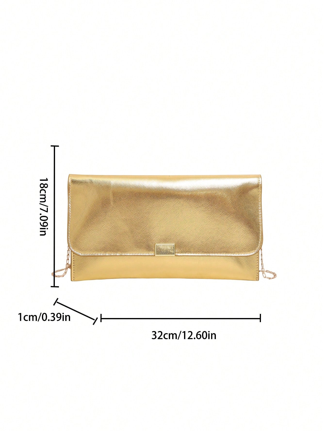 Crocodile Print, Snake Print, Solid Color, Minimalist, Fashionable, Casual PU Clutch, Envelope Bag, Fashionable Clutch Bags For Woman