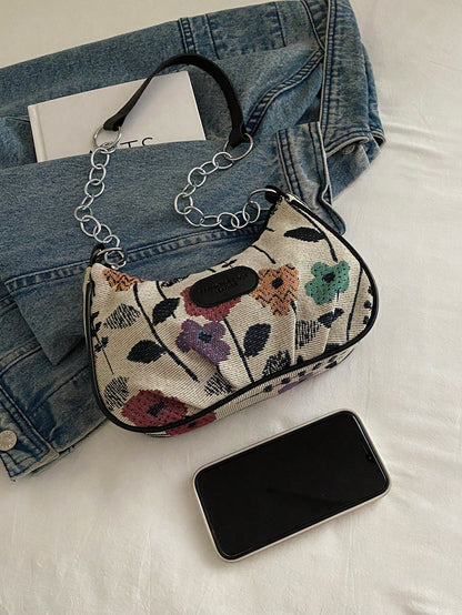 Lightweight,Business Casual Mini Crocodile Embossed Chain Bag For Teen Girls Women College Students,Rookies & White-Collar Workers Perfect For Office,College,Work ,Business,Commute,Outdoors, Travel, Outings, Animal Print Women Bag