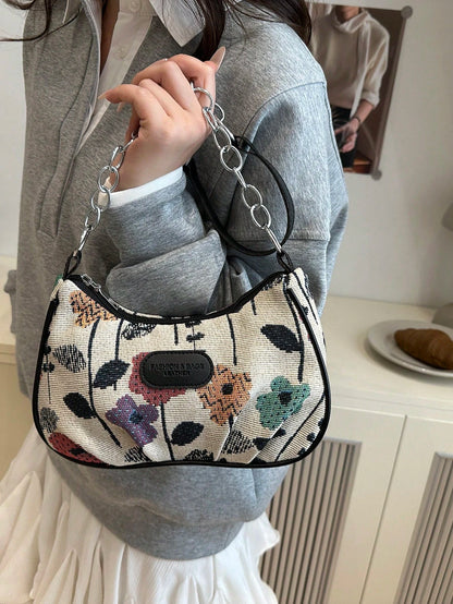 Lightweight,Business Casual Mini Crocodile Embossed Chain Bag For Teen Girls Women College Students,Rookies & White-Collar Workers Perfect For Office,College,Work ,Business,Commute,Outdoors, Travel, Outings, Animal Print Women Bag