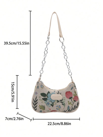 Lightweight,Business Casual Mini Crocodile Embossed Chain Bag For Teen Girls Women College Students,Rookies & White-Collar Workers Perfect For Office,College,Work ,Business,Commute,Outdoors, Travel, Outings, Animal Print Women Bag