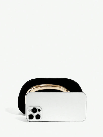 SHEIN BAE Women's Fashionable Metallic Effect Evening Party Clutch Bag, Perfectly Matching With Bridal Party, Party Bags,Perfect For Party Wedding Prom Dinner/Banquet Matching With Holiday Party Dress Evening Dress & Sequin Dress