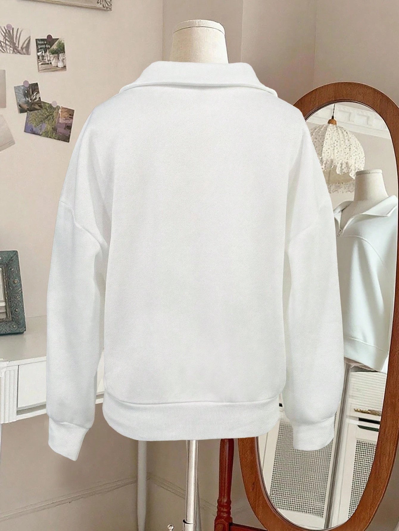 INAWLY Women's Loose Split Zip-Up Hoodie,Graduation,Teacher,Back To School Pullover Fall