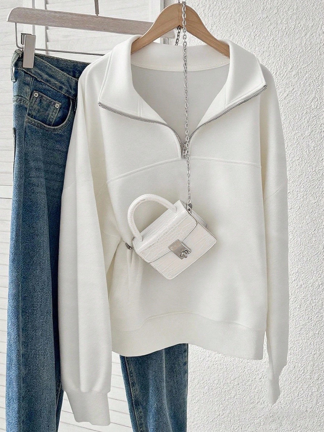 INAWLY Women's Loose Split Zip-Up Hoodie,Graduation,Teacher,Back To School Pullover Fall