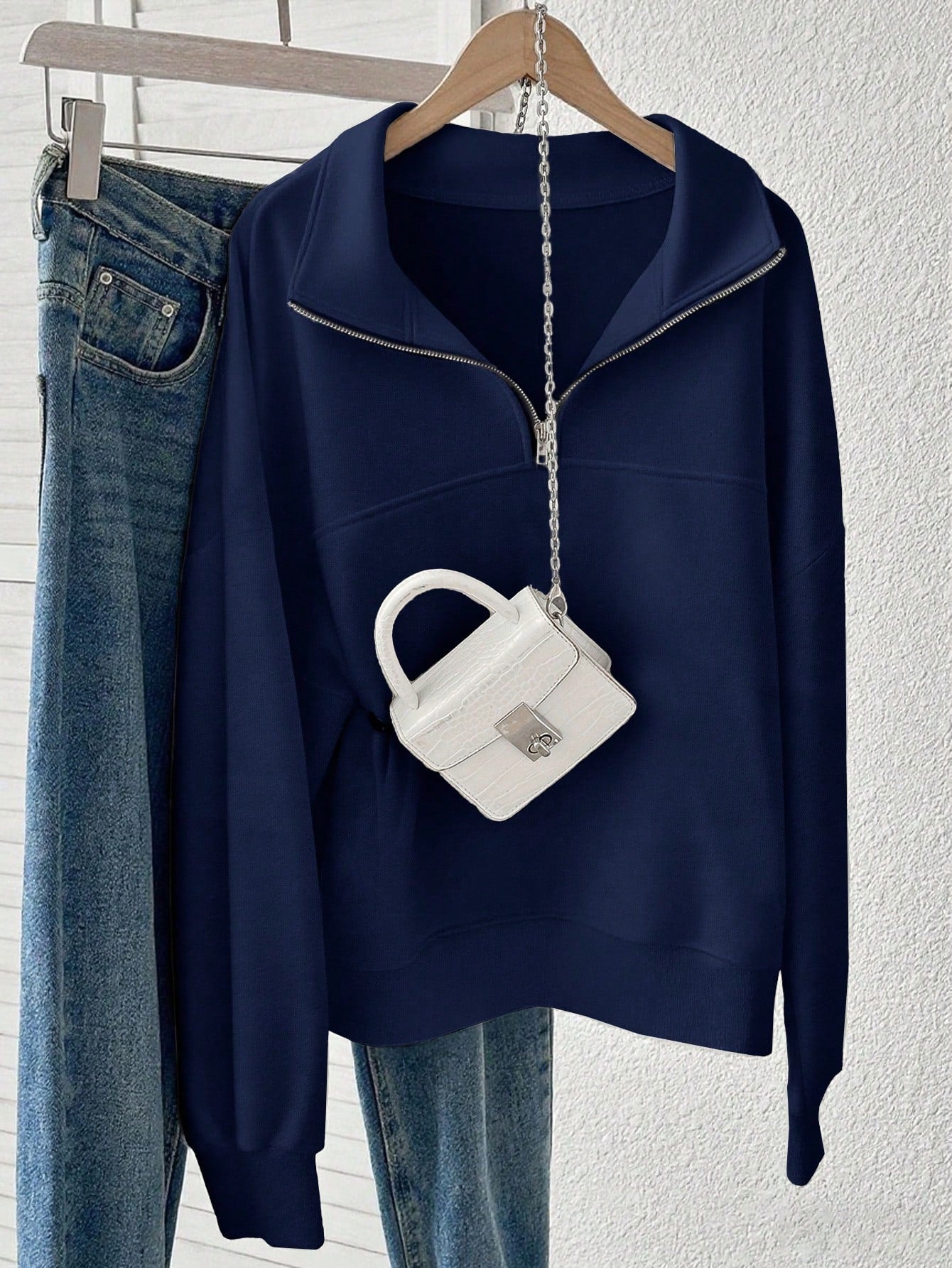 INAWLY Women's Loose Split Zip-Up Hoodie,Graduation,Teacher,Back To School Pullover Fall